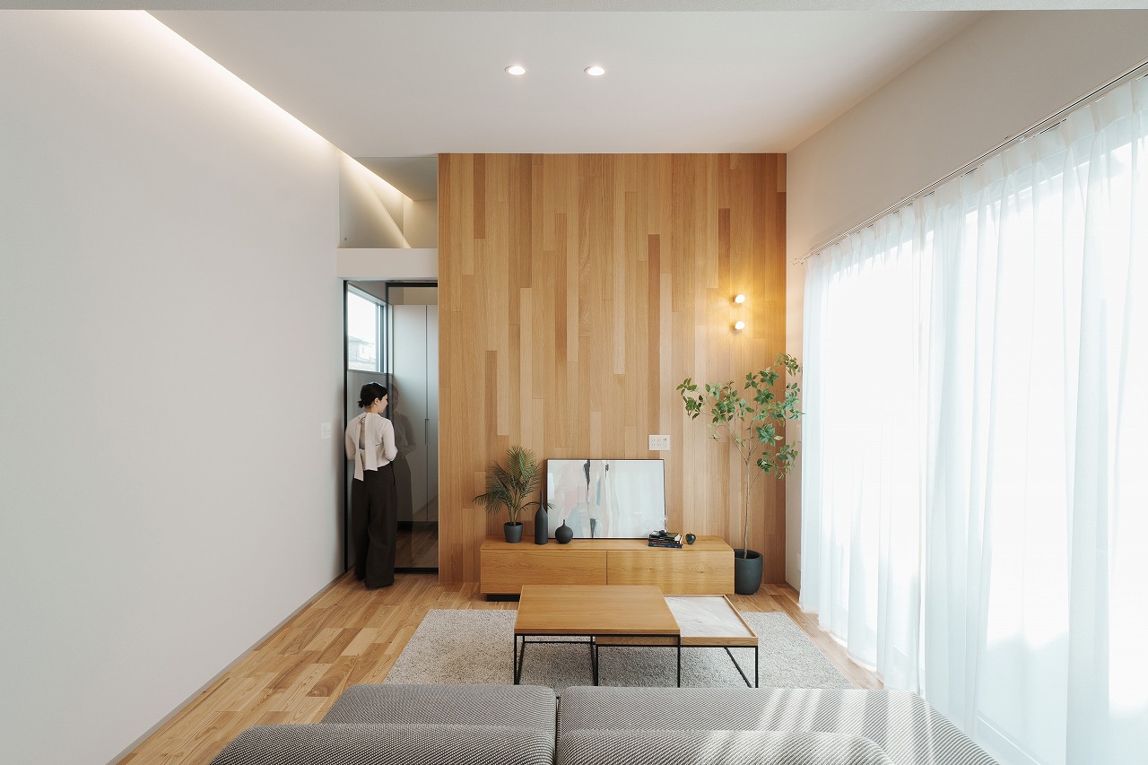 繋がる平屋 画像