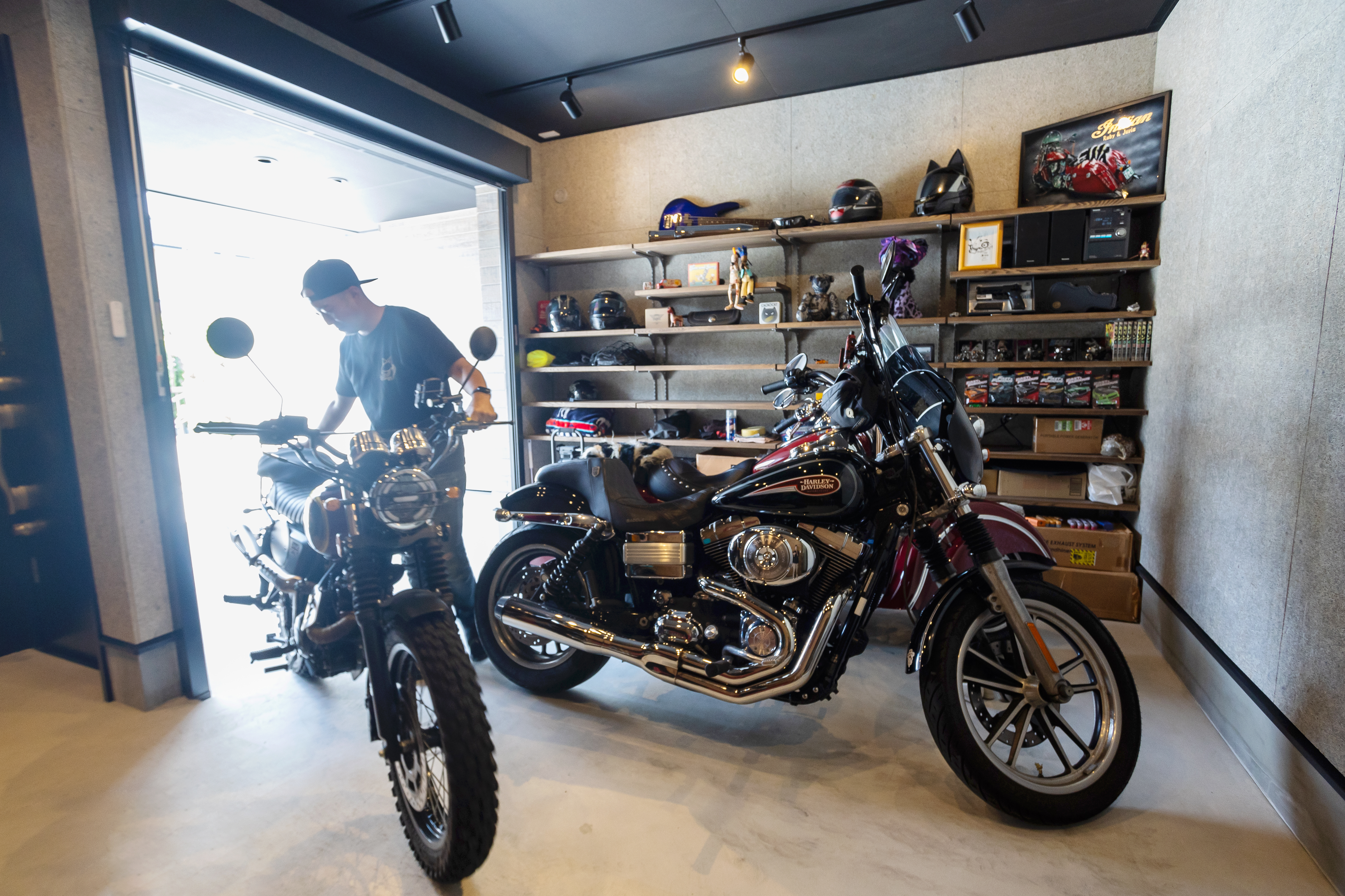 バイクライフを最高に充実させてくれるガレージハウス！ アイキャッチ画像