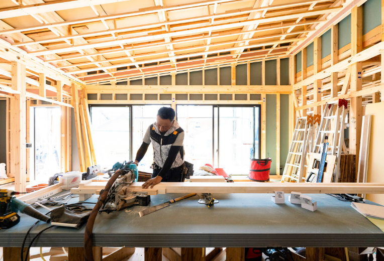 オオトリ建設　施工現場　写真