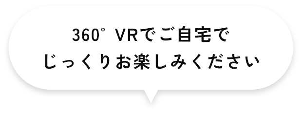 360°VRでご自宅でじっくりお楽しみください