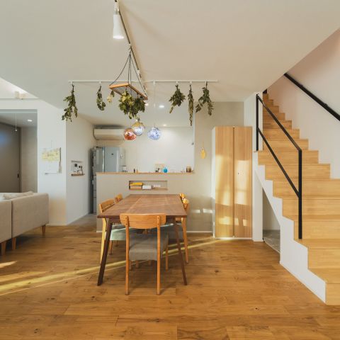 家族が集まる家。暮らしやすさと楽しさを大切にした家づくり