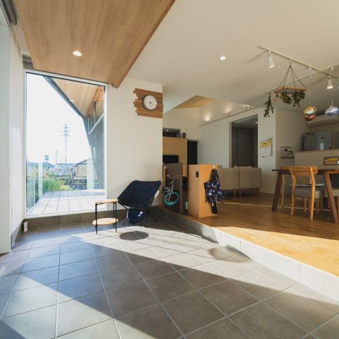 庭とつながる家